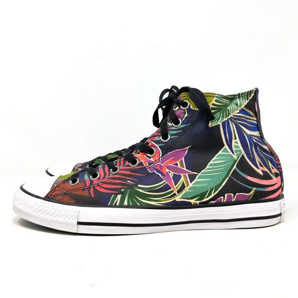 Converse Chuck Taylor All Star HI Unisex Shoes Fuchsia Glow/ Menta/ White - Picture 7 of 13